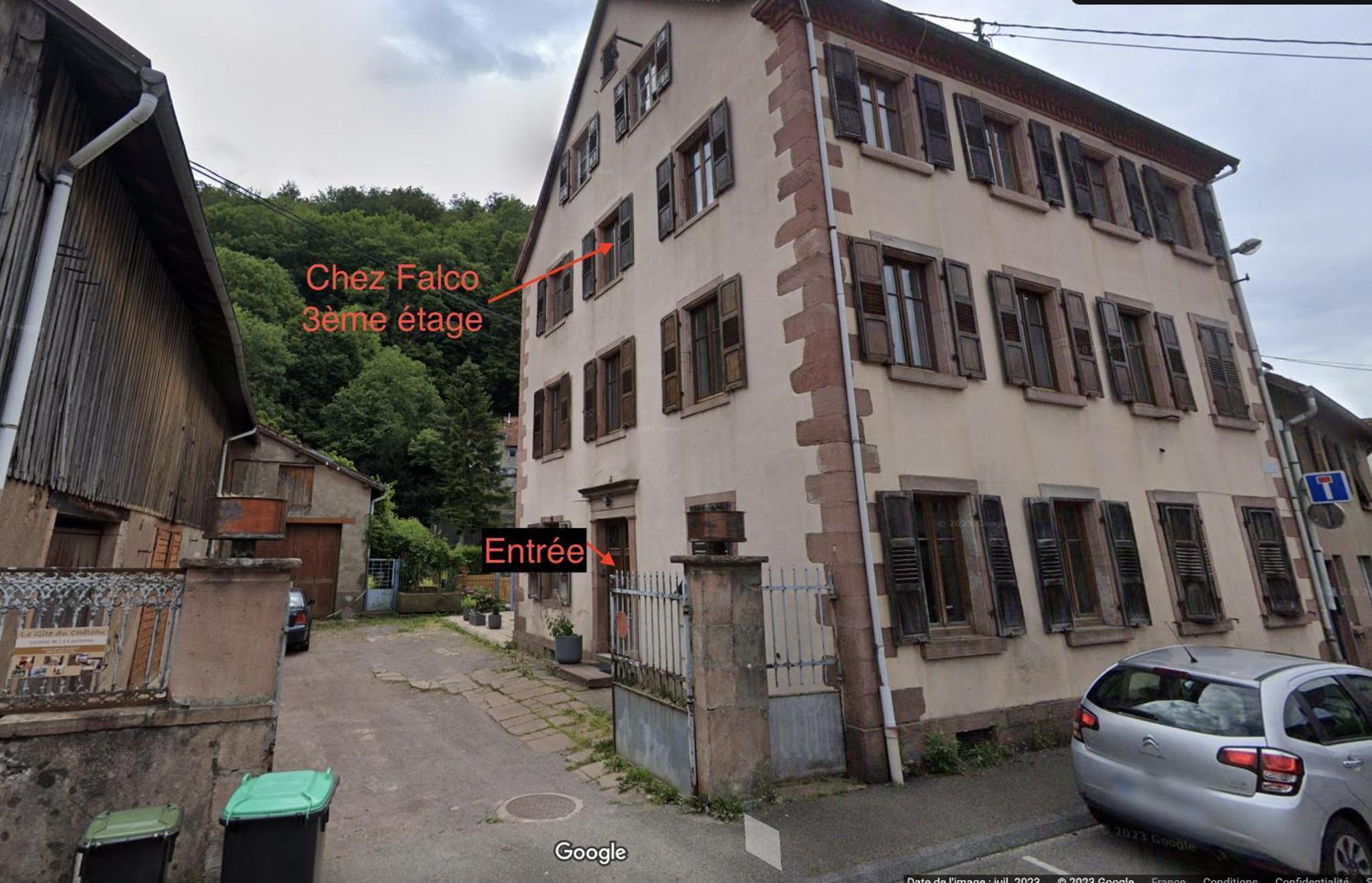 Appartement   Chez Falco   vue sur le château Schirmeck Extérieur photo